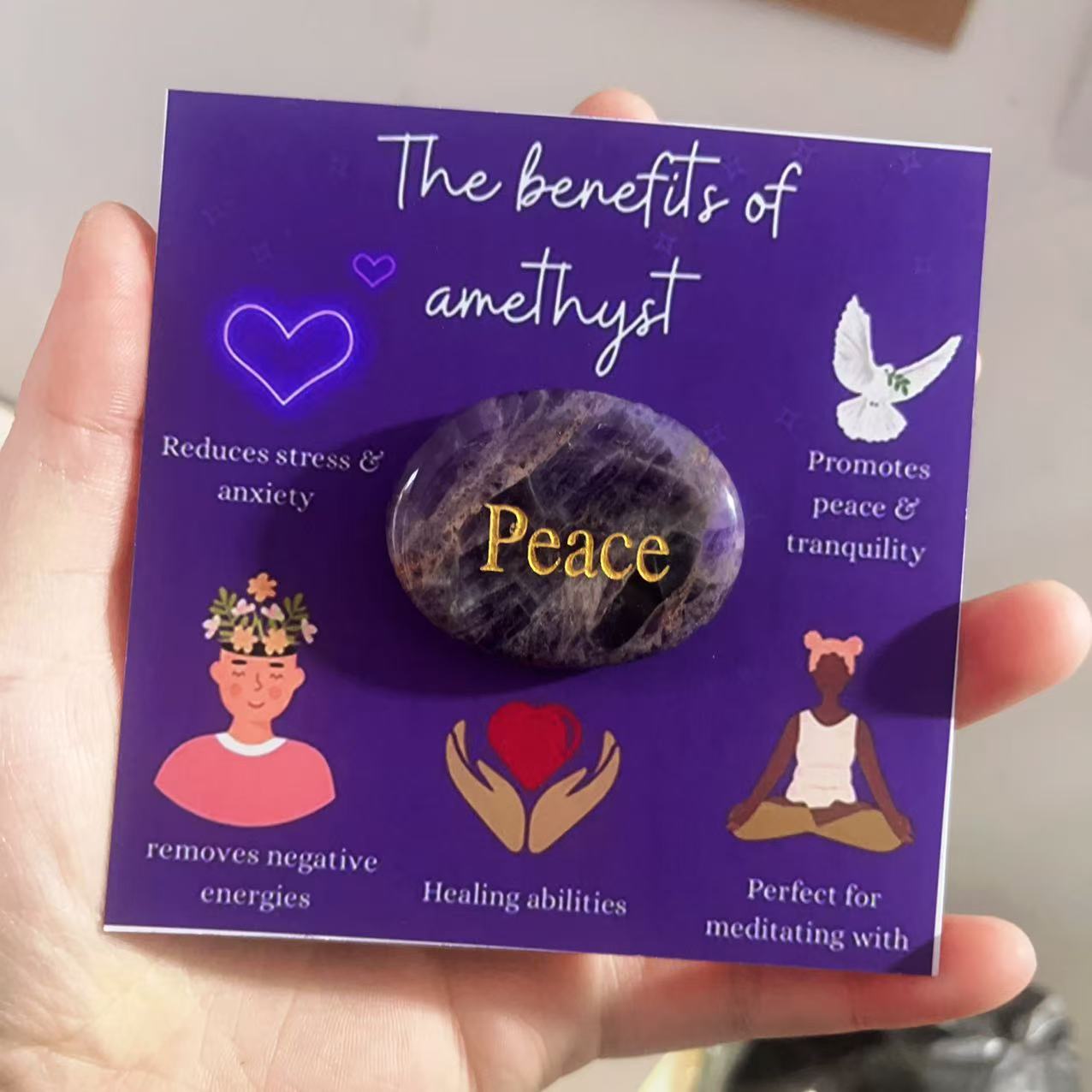 Pet Healing Crystal💜peace